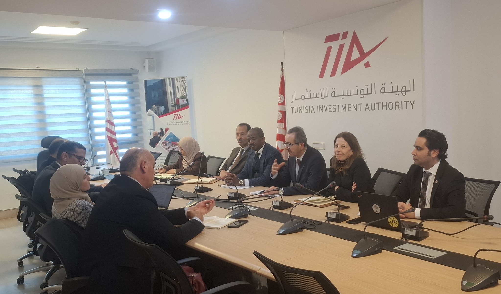 تعزيز الشراكة الاستراتيجية بين الهيئة التونسية للاستثمار ومجموعة البنك الإسلامي للتنمية