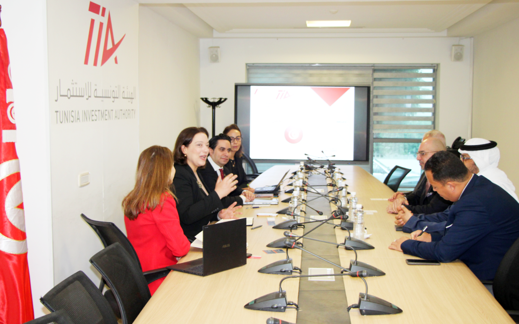 Tunisia Investment Authority Hosts High-Level Delegation from Dubai Chamber of Commerce