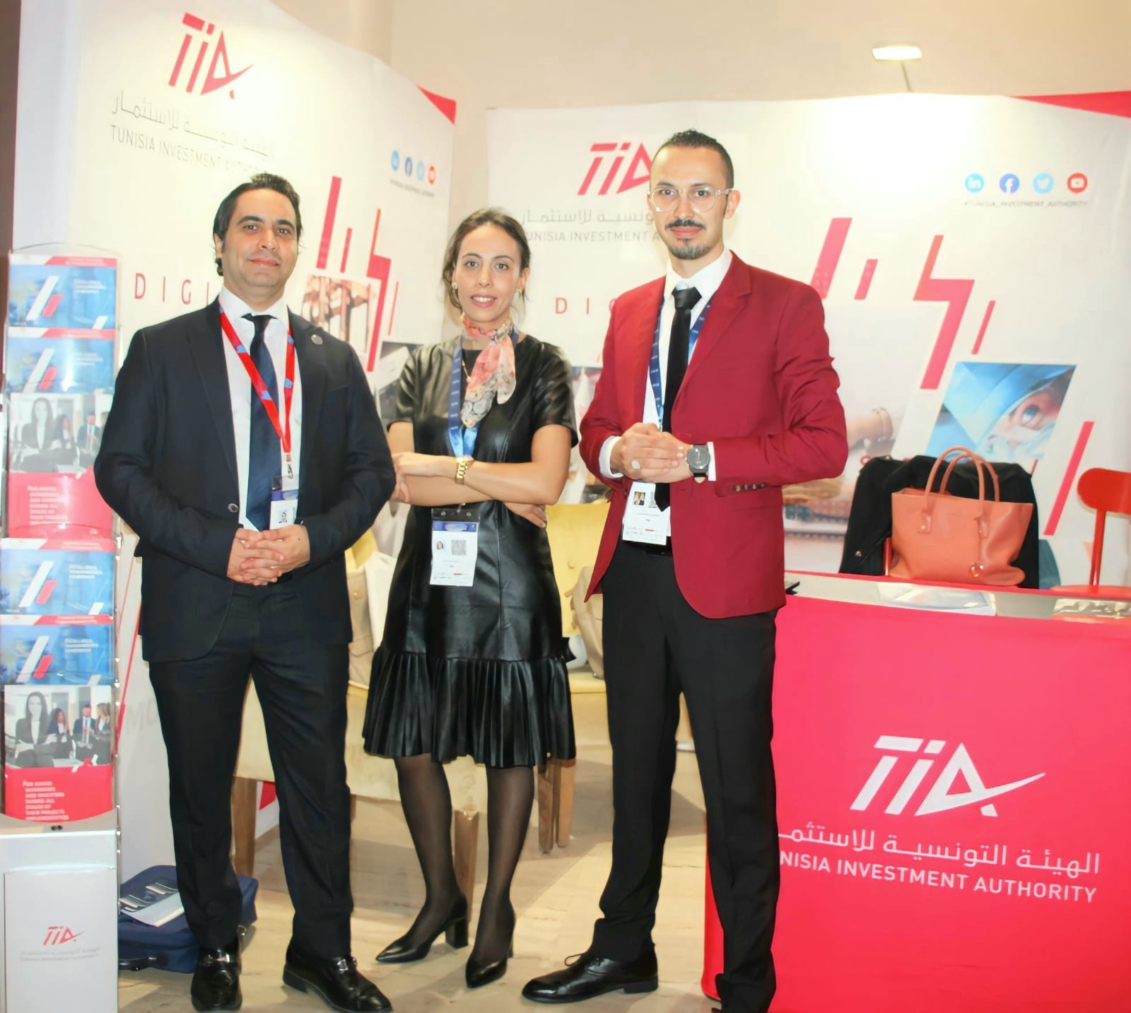 مشاركة الهيئة التونسية للاستثمار في أيام المؤسسة 08 - 09 - 10 ديسمبر 2022